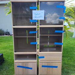 TALL CABINETS. (Free)
