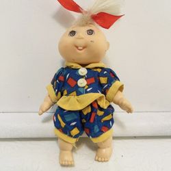 1995 Cabbage Patch Kids MINI Doll 4.5" MATTEL OAA Signed