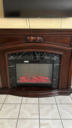 Electric fireplace heater