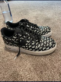 black and white af1