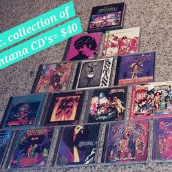 Santana Collection Of Cds