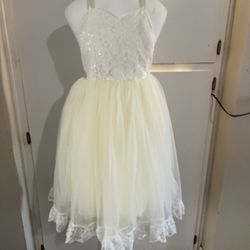 Elegant Sweetie Cute  Lace And Tulle Dress. For Any Event Flower Girl, Christmas, Birthday  Party 