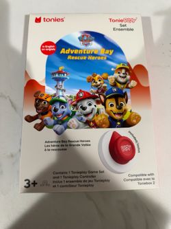 Tonies ToniePlay PAW Patrol Adventure Bay Rescue Heroes Game Set (NEW)