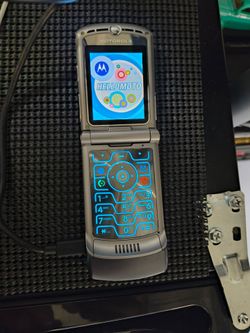 Classic Razr Motorola phone