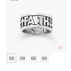 James Avery "Faith, Hope & Love" Ring