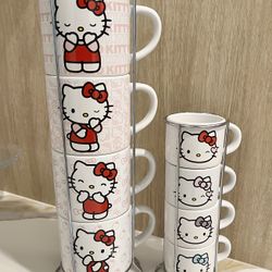 Hello Kitty Stacked Mugs 