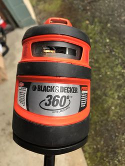 Black and Decker BDL300S BULLSEYE 360-Degree Auto Laser Level for Sale in  Sammamish, WA - OfferUp