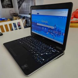 Laptop dell E7240 12.5-inch  Intel Core i7 4th Gen 4600U (2.10 GHz)  8 GB Memory RAM  120GB SSD  Windows 10 Pro. Microsoft office installed. Nothing w