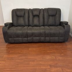 Leather Sofa 