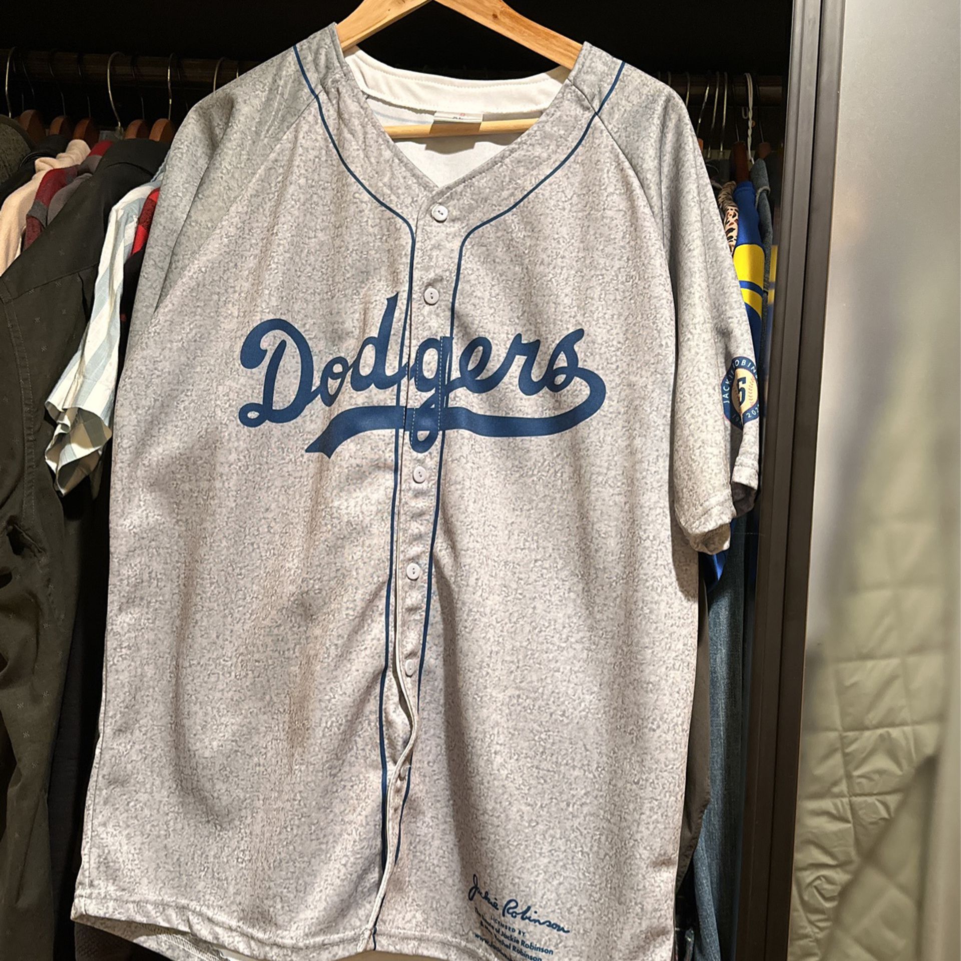 DODGERS ORIGINAL JACKIE ROBINSON JERSEY for Sale in Los Angeles, CA -  OfferUp
