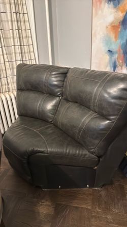 Leather 4 piece sectional