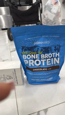 Paleovalley 100% Grass Fed Bone Broth Protein Chocolate