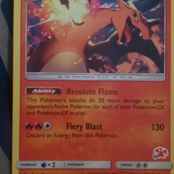 Charizard Card 