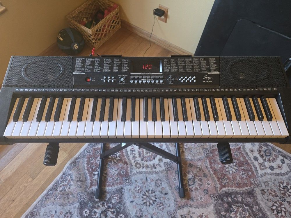 Joy 61 Key Standard Keyboard And Proline Stand