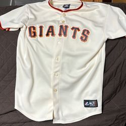 Majestic MLB San Francisco Giants  Youth XL  home jersey 