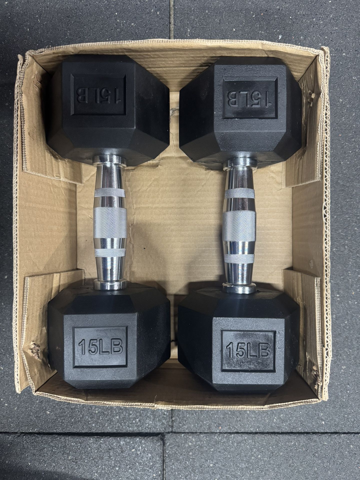Brand New CAP Dumbbells 15lb