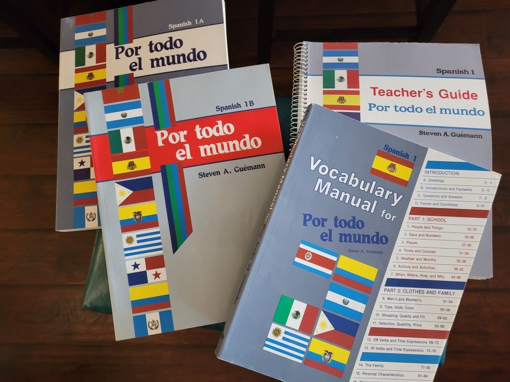 Complete Spanish 1 Curriculum by Abeka! Includes Teacher's Guide!