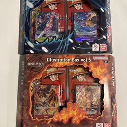 One piece illustration boxes
