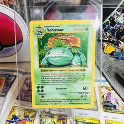 Pokemon Venusaur Shadowless
