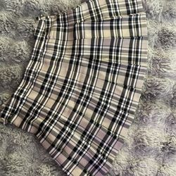 Plaid Schoolgirl Skirt 
