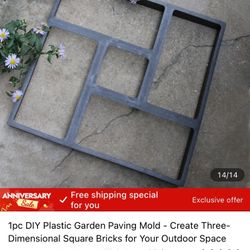 Pavers  mold X 3 Pieces