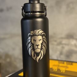 Laser Engraved Lion