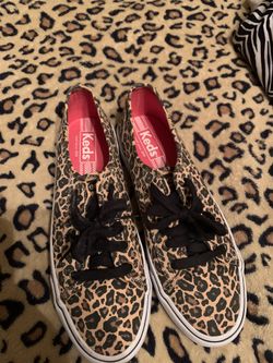 Women’s Cheetah Print Keds Size 6
