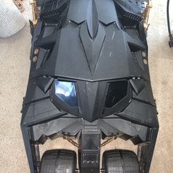 Giant Batmobile Mattel Tyco 2005 Batman Begins 1/6 Scale 28" Batmobile Tumbler RC Car Untested
