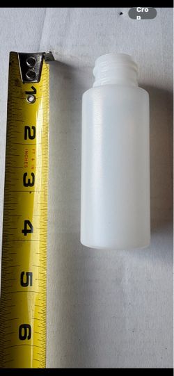2 ounce plastic bottles with caps