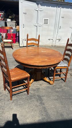 Wooden table