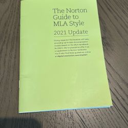 The Norton Guide to MLA Style - 2021 Update