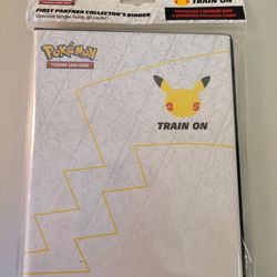 Pokémon 25th Aniversary Trading Card Binder