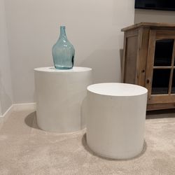 Cylinder side table