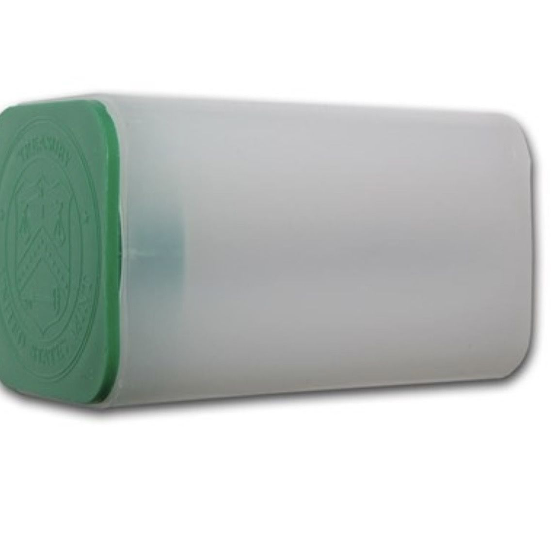 Empty tubes capacity 20 silver coins