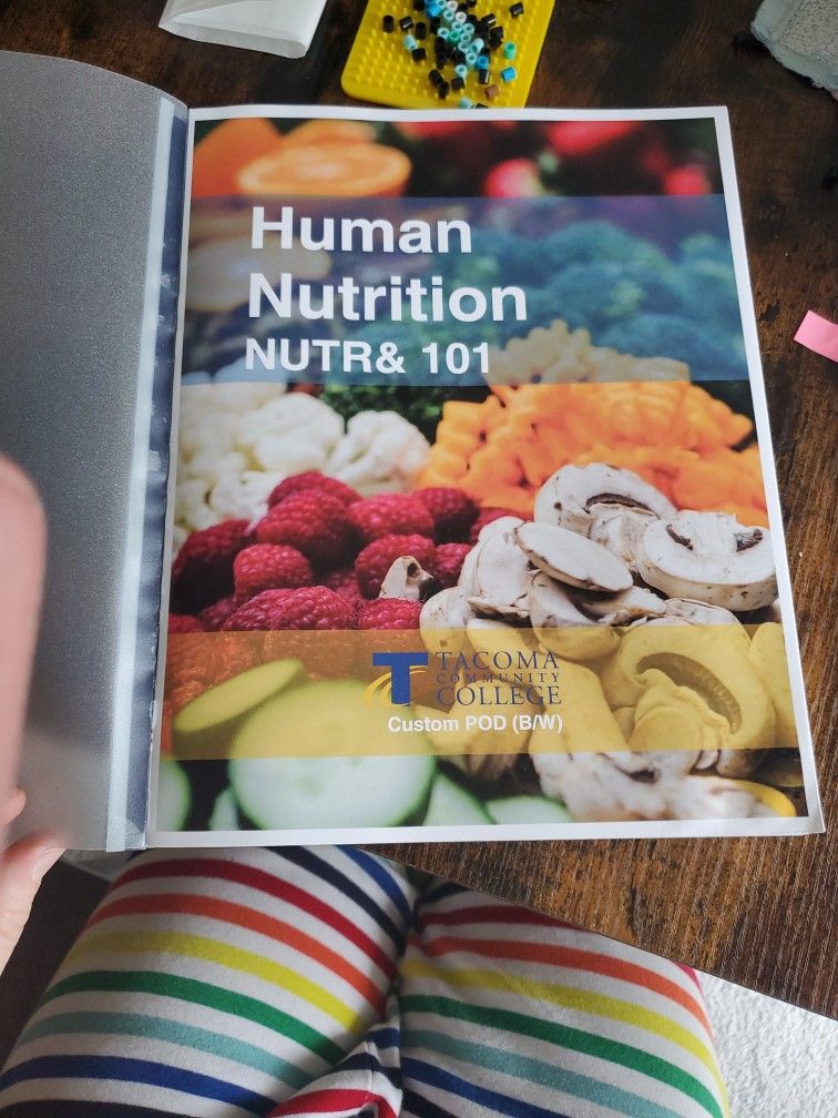 Nutrition 101 Textbook From Tacoma Community College