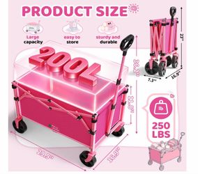 New Foldable Wagon Cart