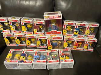 The Simpson funko pop lot