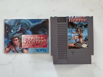 NES Dragon Fighter Nintendo 1992 Rare