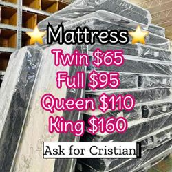New Mattresses  Twin mattress Full mattress Queen mattress  King mattress  Colchones nuevos  Beds 