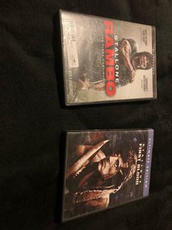 Rambo and First Blood DVD Set