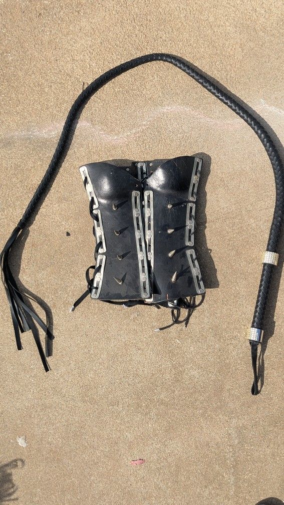 Unique Handmade Genuine Leather Spiked Corset