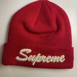 Supreme x New Era Script Beanie FW18