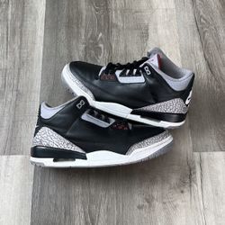 Jordan 3 Black Cement Size 11