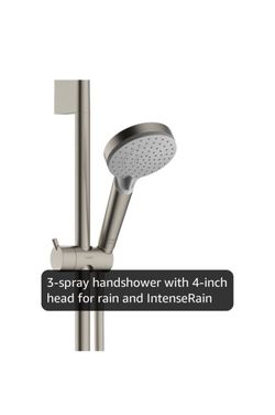 Hansgrohe 3-Spray Handshower Slide Bar Set