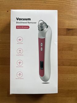 Vacuum Blackhead Remover with Built-in HD Camera