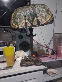 Tiffany style lamp