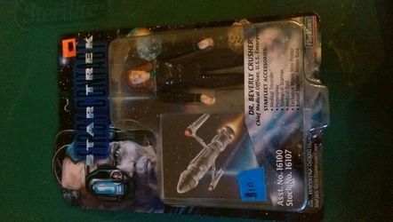 Star Trek action figure. Dr. Beverly Crusher