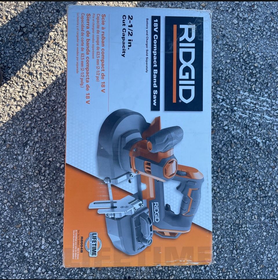 RIDGID 18V Compact Band Saw (Tool Only)