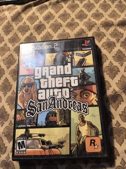 PlayStation 2  Grand theft Auto San Andreas.....$20