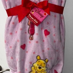 Winnie The Pooh Valentines Blanket 